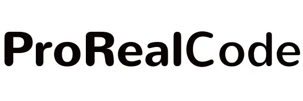 logo prorealcode